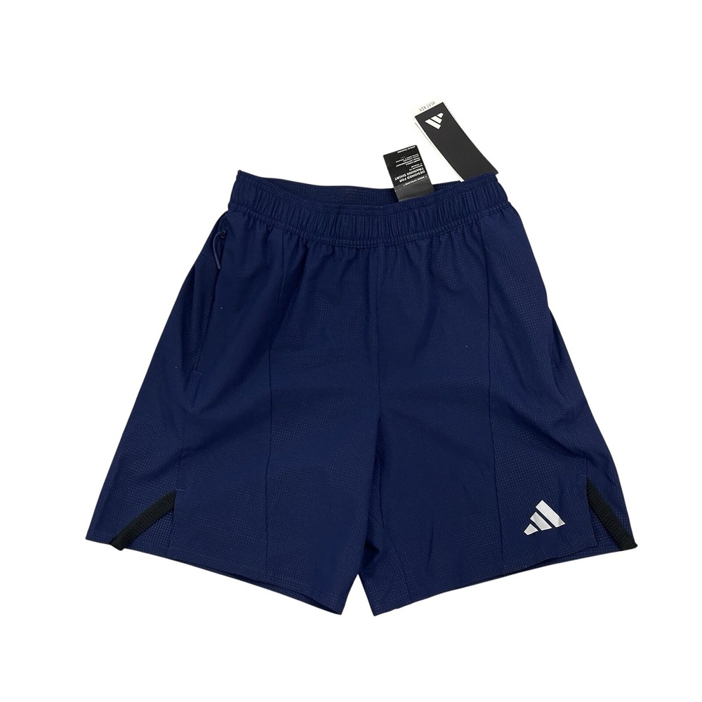 Adidas Men's Heat Ready D4T 7" Mesh Training Shorts Navy Blue Size XS NWT